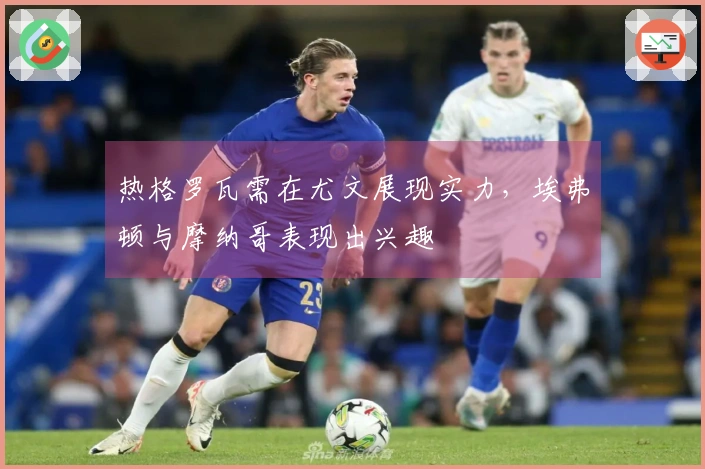 热格罗瓦需在尤文展现实力，埃弗顿与摩纳哥表现出兴趣